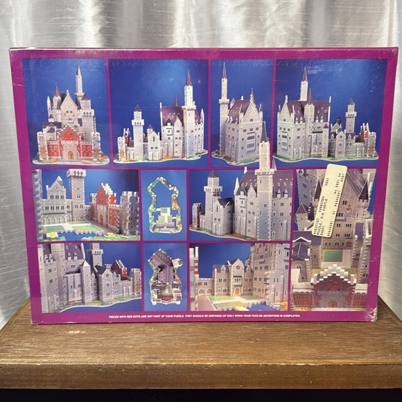 Wrebbit Sealed NOS Bavarian Castle 1000pc 3D Puzzle - Picture 2 of 8